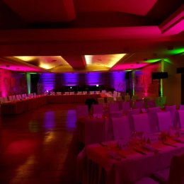 Dekoracja światłem + Ciężki dym - Animatorzy dla dzieci