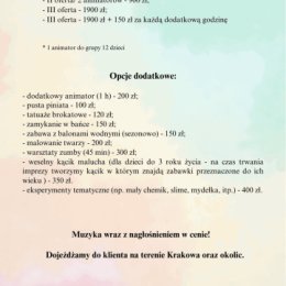 Bajkowy Zakątek Animacje - Animatorzy dla dzieci