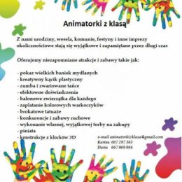 Animatorki z klasą - Animatorzy dla dzieci