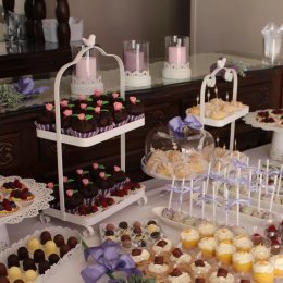 Candy Bar Flan - Słodki stół