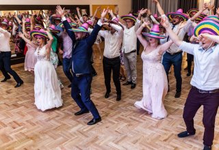 DJ MARCO & WODZIREJ na wesele- ciężki dym wyrzutnie iskier