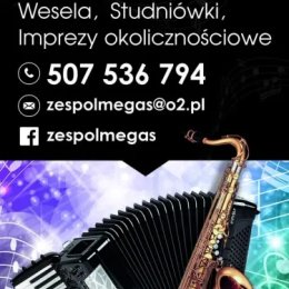 Zespół MEGAS - Zespoły weselne
