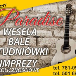 zespół PARADISE - Zespoły weselne