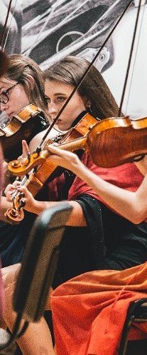 Altówka i skrzypce solo