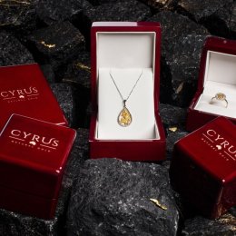 Unikatowa na skalę światową biżuteria z samorodkami złota (obrączki) - Obrączki ślubne