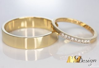 Obrączki ślubne Pracownia Złotnicza BM