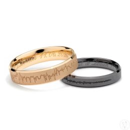 LARU wyjątkowe w pełni personalizowane obrączki. - Obrączki ślubne