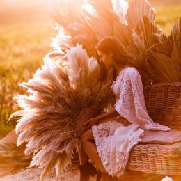 Boho ślub i wesele - Bukiety ślubne