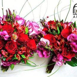 Kwiaty, dekoracje ślubne FlosArt  - Bukiety ślubne