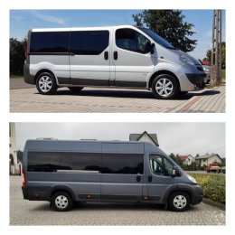 BUS9 wynajem busów 8, 9, 17 osobowych rozwożenie gości weselnych KLIMA - Wynajem busów