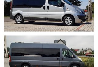 BUS9 wynajem busów 8, 9, 17 osobowych rozwożenie gości weselnych KLIMA