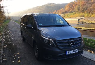 Komfortowy Mercedes Vito 8 osobowy do wynajęcia, przewóz osób