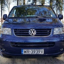 Komfortowy Multivan T5 dla gości weselnych - Wynajem busów