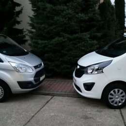 Wynajem Busów Ford Transit CUSTOM / Opel VIVARO - Wynajem busów