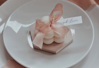 Świeczkowa Słodyczarnia winietka (prezent dla gości) świeczka sojowa