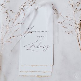 Pięknie Proszę - zaproszenia - Zaproszenia ślubne