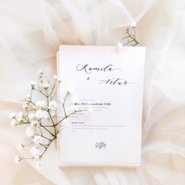 Fluffy Letters Kaligrafia - zaproszenia/winietki/papeteria - Zaproszenia ślubne