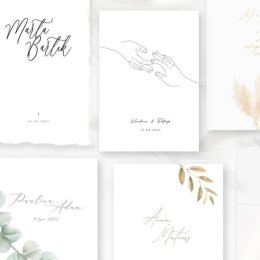 Nelovstore - zaproszenia ślubne i dodatki - Zaproszenia ślubne