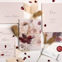 Papier i Tusz zaproszenia i dekoracje ślubne - Zaproszenia ślubne