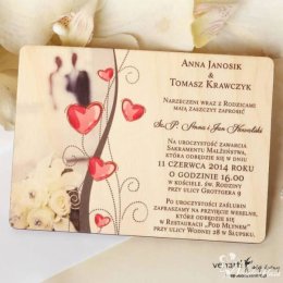 Venarti - zaproszenia ślubne - Zaproszenia ślubne