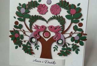 Zaproszenia ślubne ręcznie robione proCards