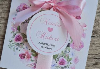 Ręcznie wykonwane zaproszenia ślubne