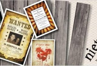 Nietypowe zaproszenia ślubne