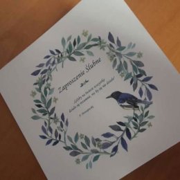 Drukarnia- zaproszenia,etykiety ,winietki inne - Zaproszenia ślubne