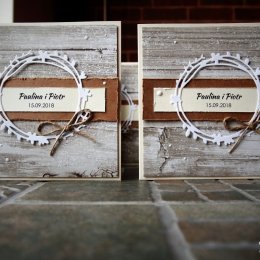 Rękodzieło Made by me - Zaproszenia ślubne