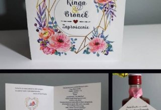 Dekoracje Ślubne Zaproszenia Winietki Zawieszki Me