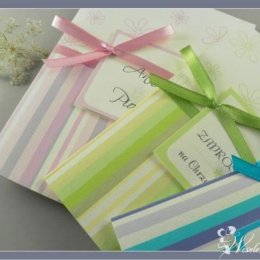 Zaproszenia ślubne,na Chrzest,Komunię itp. - Zaproszenia ślubne