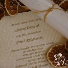 Niekonwencjonalne zaproszenia ślubne! - Zaproszenia ślubne