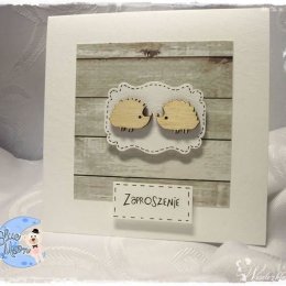 Zaproszenia,kartki,d ekoracje BLUE MOON - Zaproszenia ślubne