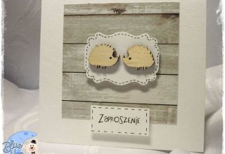 Zaproszenia,kartki,d ekoracje BLUE MOON
