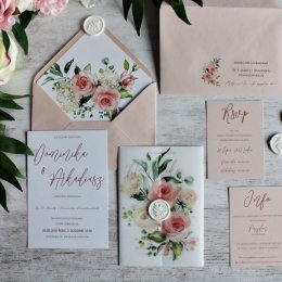 Artenne - zaproszenia i papeteria ślubna. Projekty indywidualne. - Zaproszenia ślubne