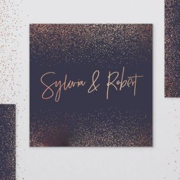 Luksusowe zaproszenia ślubne Glamify - Unikalne wzory ze złoceniem - Zaproszenia ślubne