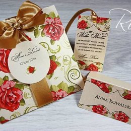 Zaproszenia ślubne, dodatki - Świat Zaproszeń - Zaproszenia ślubne