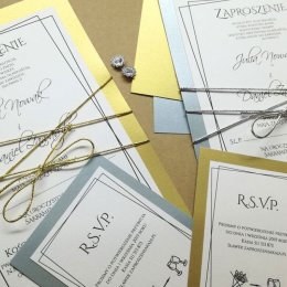 Luksusowe Zaproszenia Ślubne - Zaproszenia ślubne