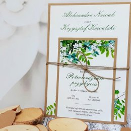 Zaproszenia Ślubne KONTRAST - Zaproszenia ślubne