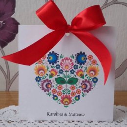 Zaproszenia | wizytówki | ulotki | plakaty | poligrafia - Zaproszenia ślubne