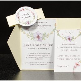 Ręcznie robione zaproszenia i papeteria ślubna! - Zaproszenia ślubne