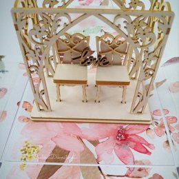 Opolska Dekoratornia zaproszenia, exploding box, winietki handmade - Zaproszenia ślubne