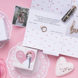 MagicznePudełka - zaproszenia i podziękowania dla gości weselnych - Zaproszenia ślubne