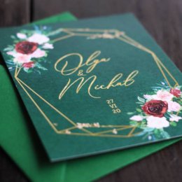 Kraft Paper - Zaproszenia ślubne - Zaproszenia ślubne