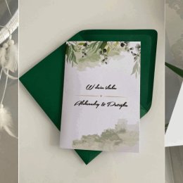 Projekt Szczęście - zaproszenia ślubne - Zaproszenia ślubne