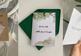 Projekt Szczęście - zaproszenia ślubne