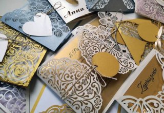 Decocards- Zaproszenia Laserowe, Akwarelowe, Złocone i Przezroczyste!