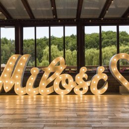 Napis Love Barmix Kaszuby - Dekoracje świetlne