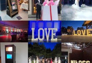 Dekoracyjni - Napis Love