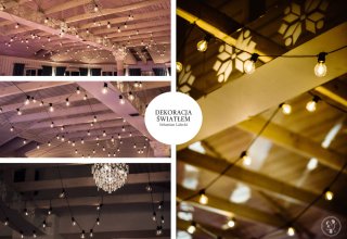 Dekoracja światłem GIRLANDY żarówkowe Żarówki Edisona LED